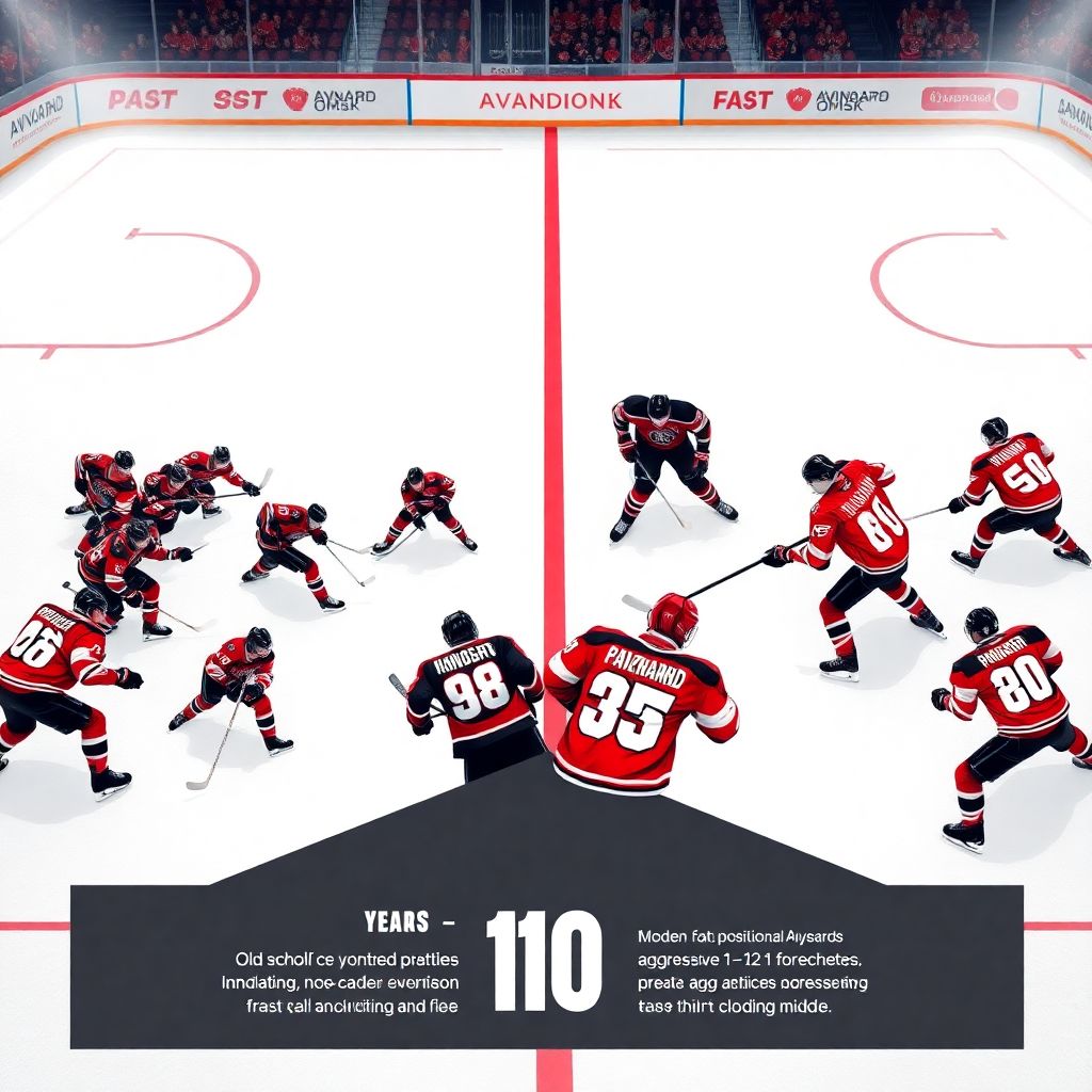 Стиль игры «Авангарда» за 10 лет: от силового хоккея к скоростному