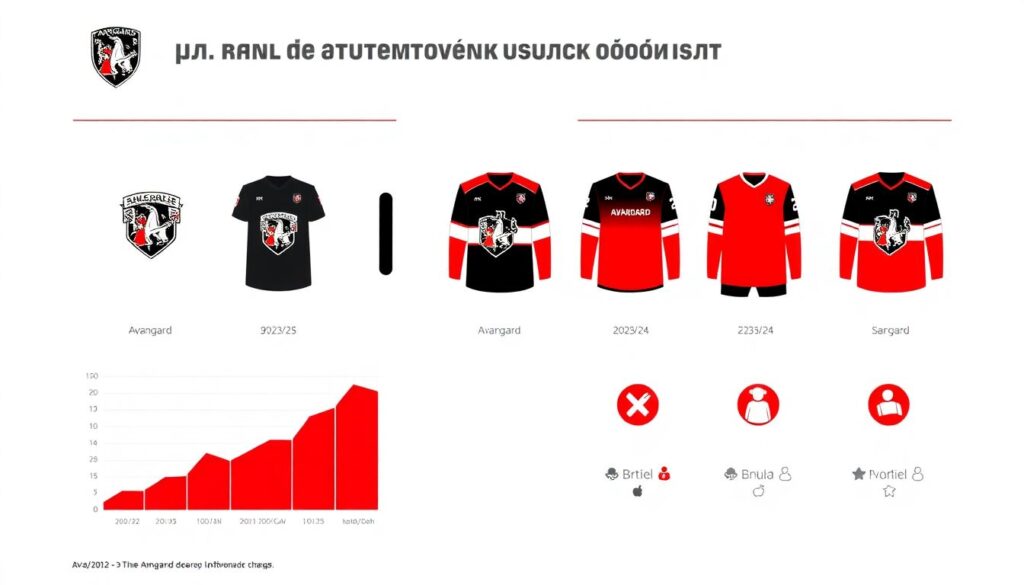 Как менялась эмблема и форма «Авангарда»: от классики до современного дизайна - иллюстрация