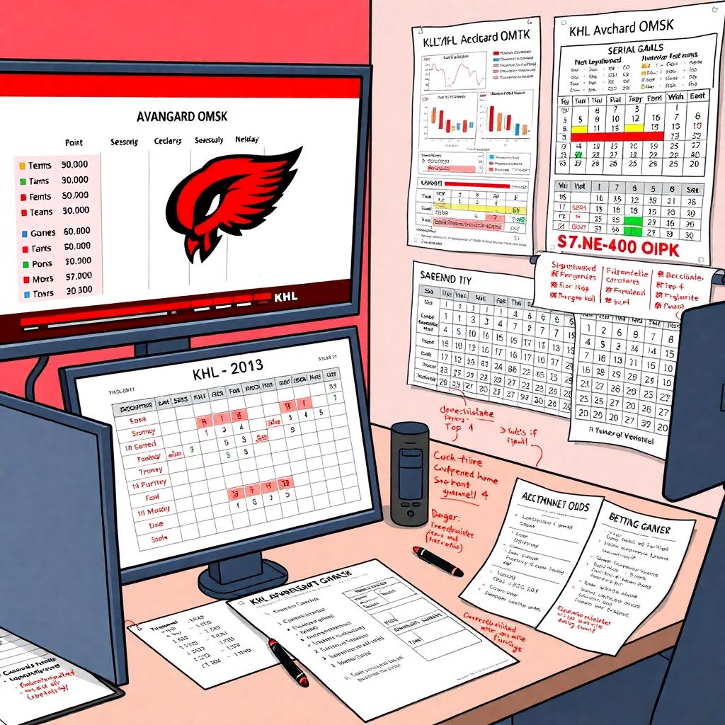 Прогноз на месяц: сколько очков наберет Авангард и в каких матчах решится сезон