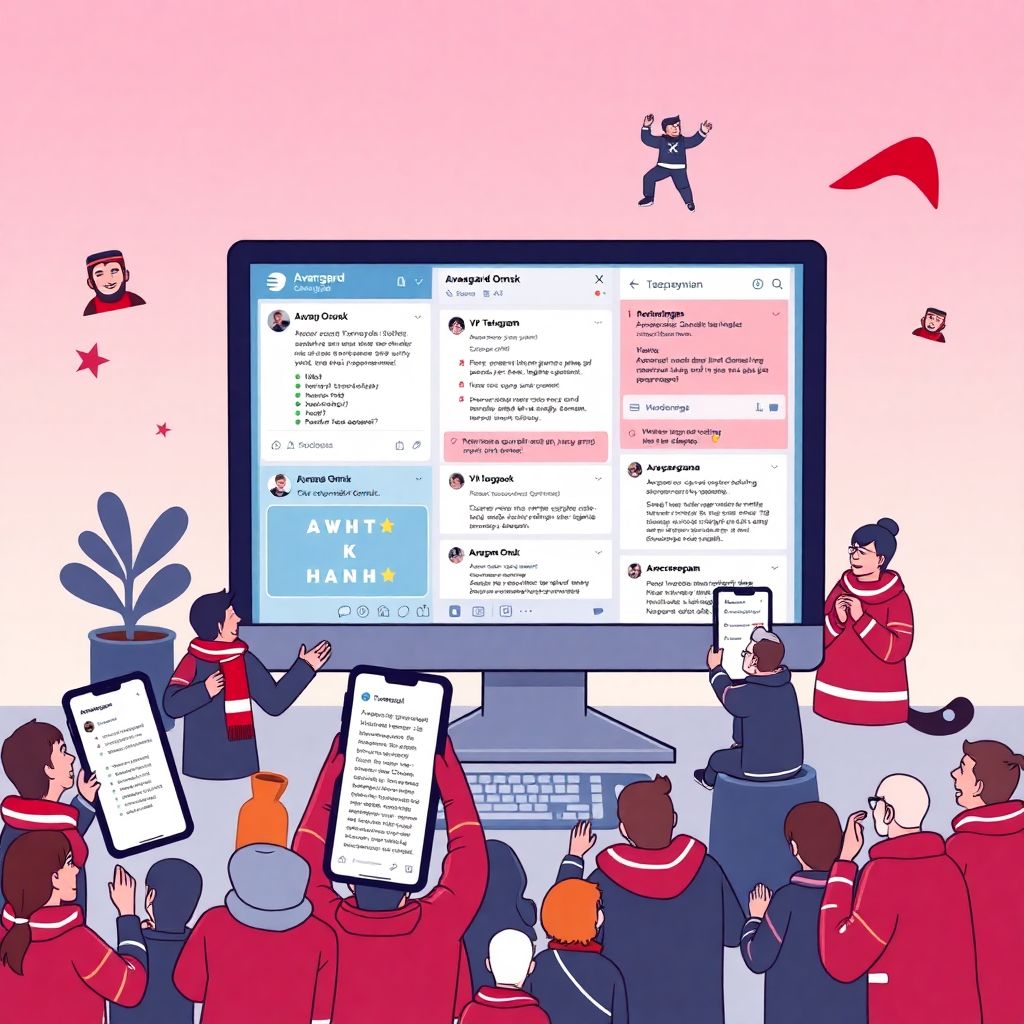 Сообщество болельщиков Авангарда онлайн: лучшие фанатские паблики и форумы